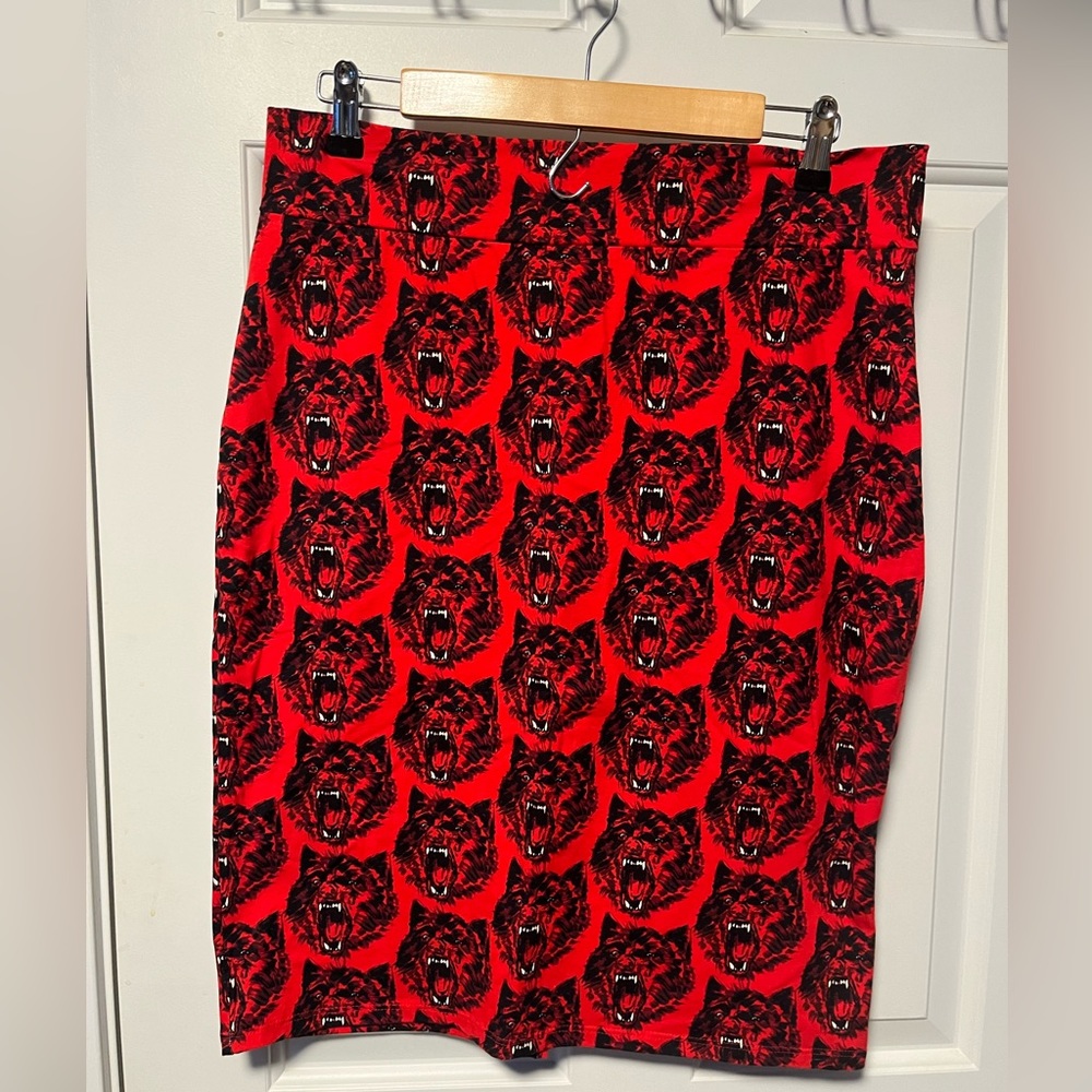Nooworks Wolverine Wiggle Skirt in XL BNWT